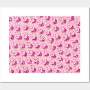 Piggies in Pink Posters and Art